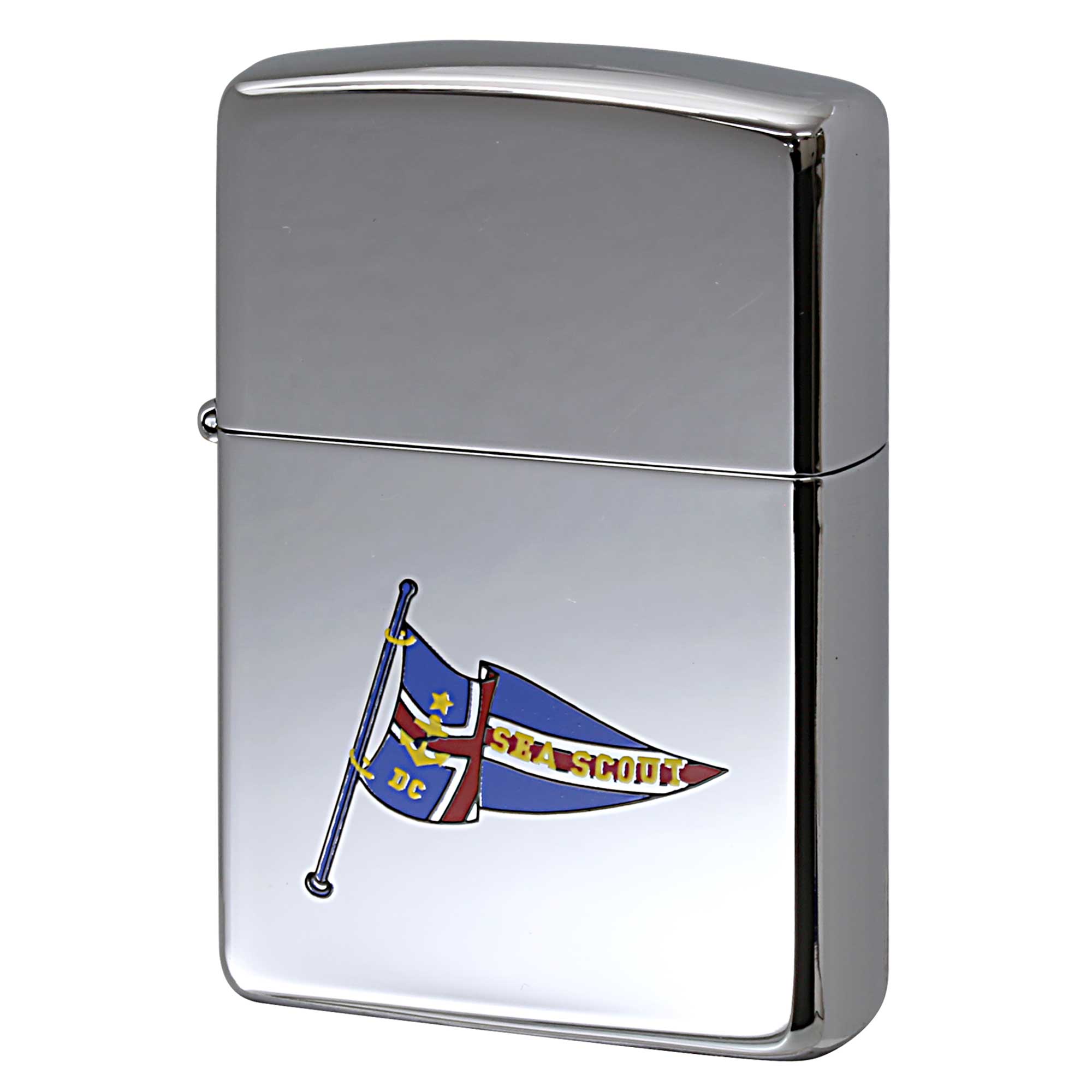 絶版/ヴィンテージ Zippo ジッポー 中古 1994年製造 ZIPPO Daniel Cremieux ダニエルクレミュ Sea scott DC フラッグ  [S]ほぼ新品同様