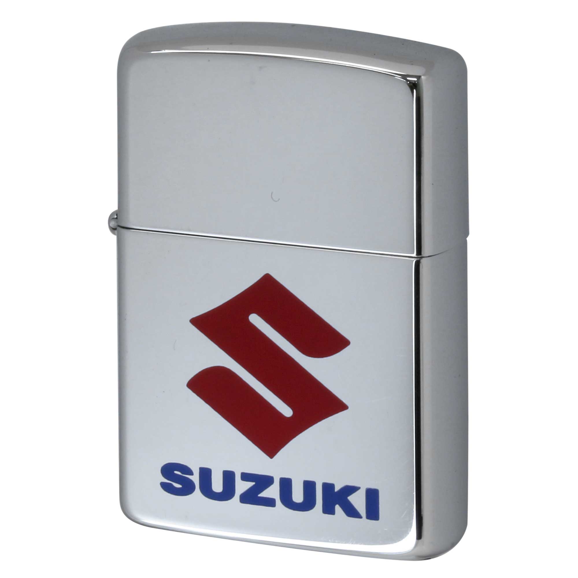 絶版/ヴィンテージ Zippo ジッポー 中古 1989年製造 SUZUKI LOGO  [A]使用感少なく状態が良い