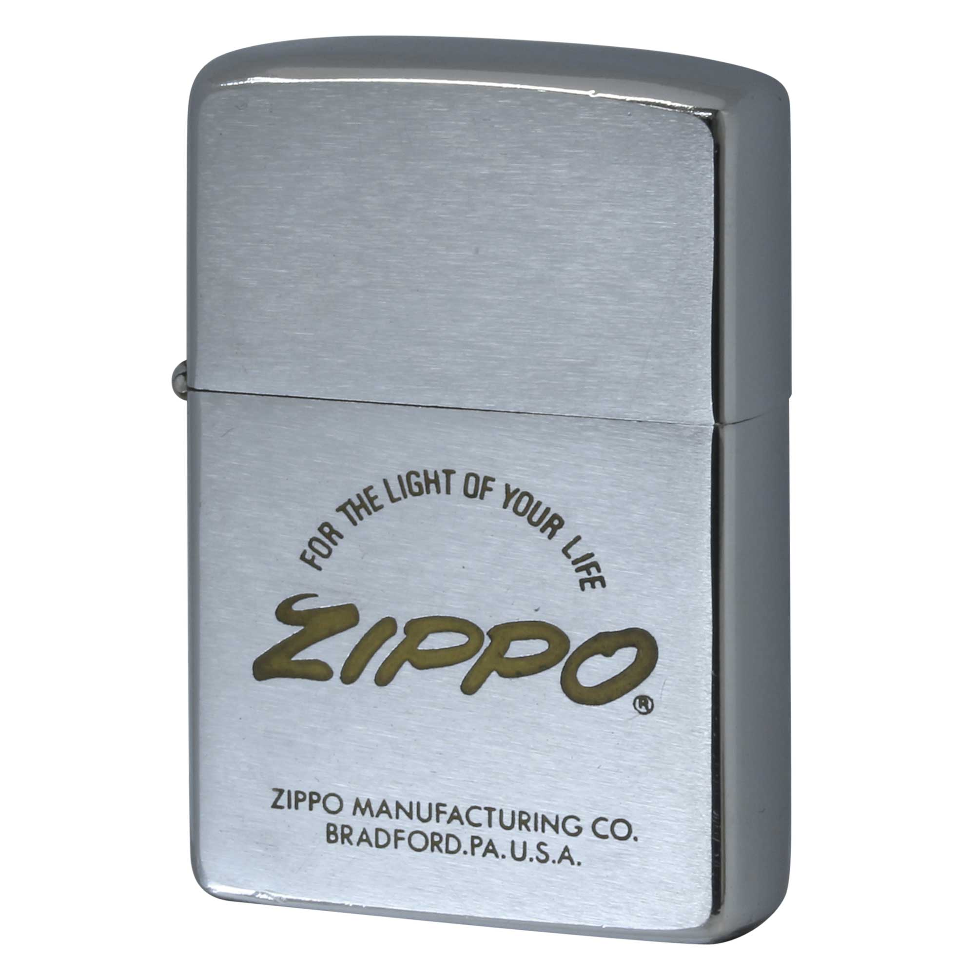 絶版/ヴィンテージ Zippo ジッポー 中古 1982年製造 ZIPPO LOGO  [C]使用感あり傷汚れあり