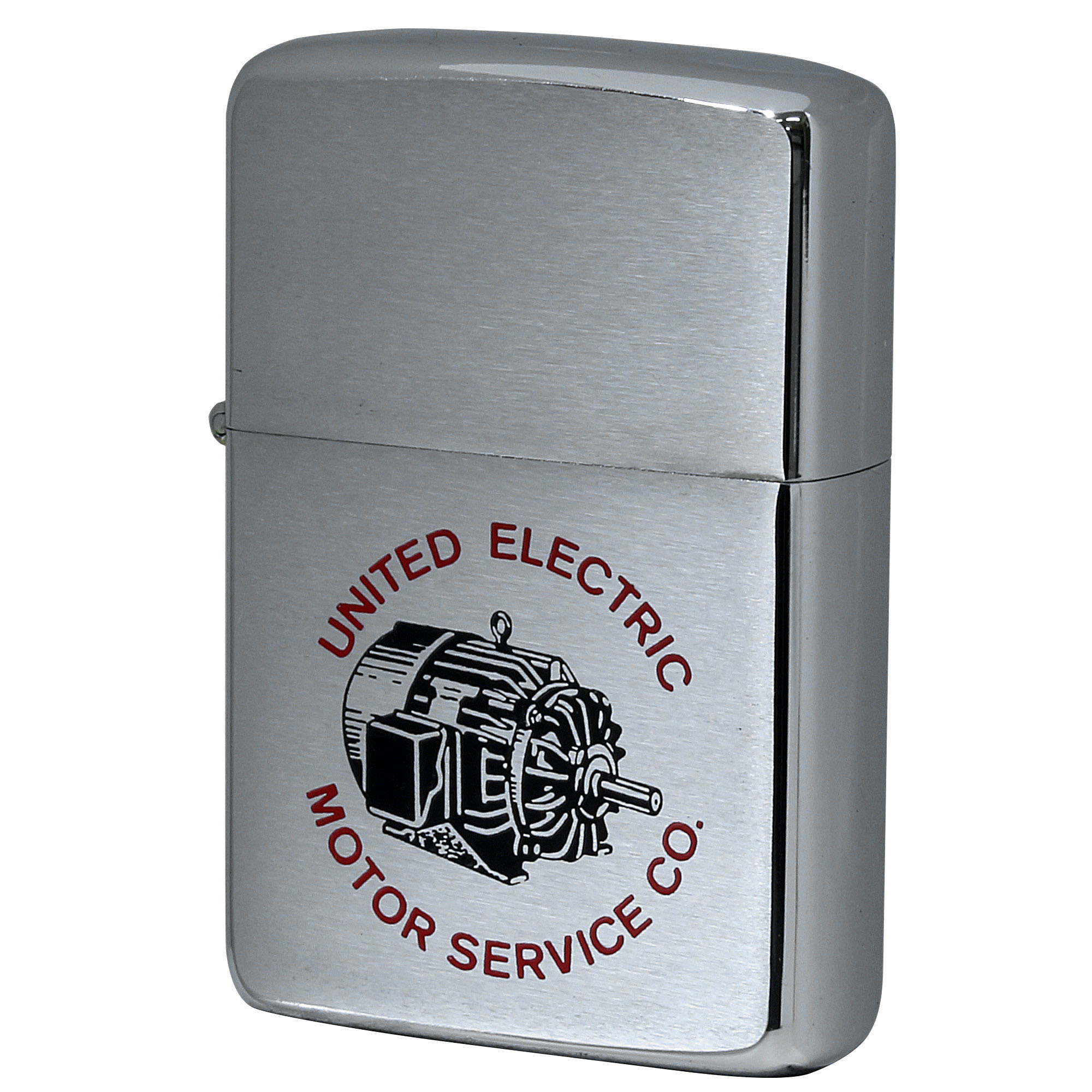 絶版/ヴィンテージ Zippo ジッポー 中古 1968年製造 United Electric Motor Inc.  [B]使用感ありやや傷汚れあり