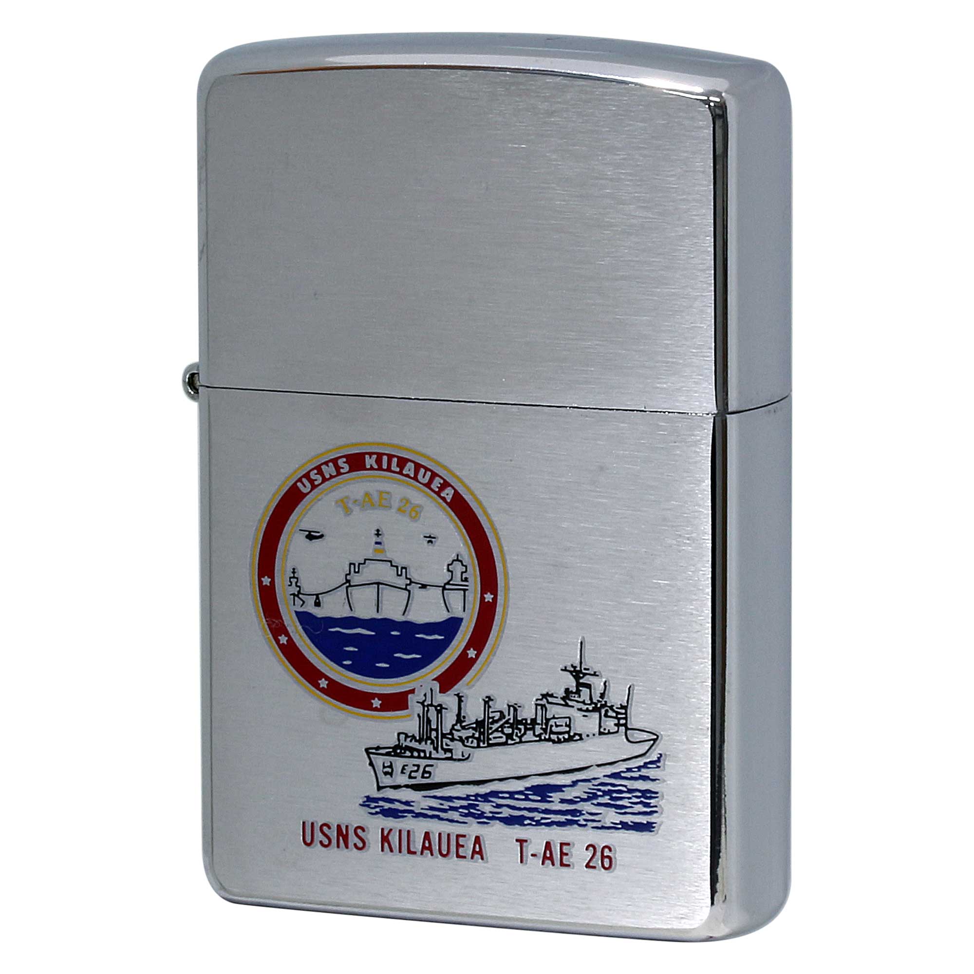 絶版/ヴィンテージ Zippo ジッポー 中古 2003年製造 USNS Kilauea T-AE-26 アメリカ海軍 弾薬艦  [S]ほぼ新品同様