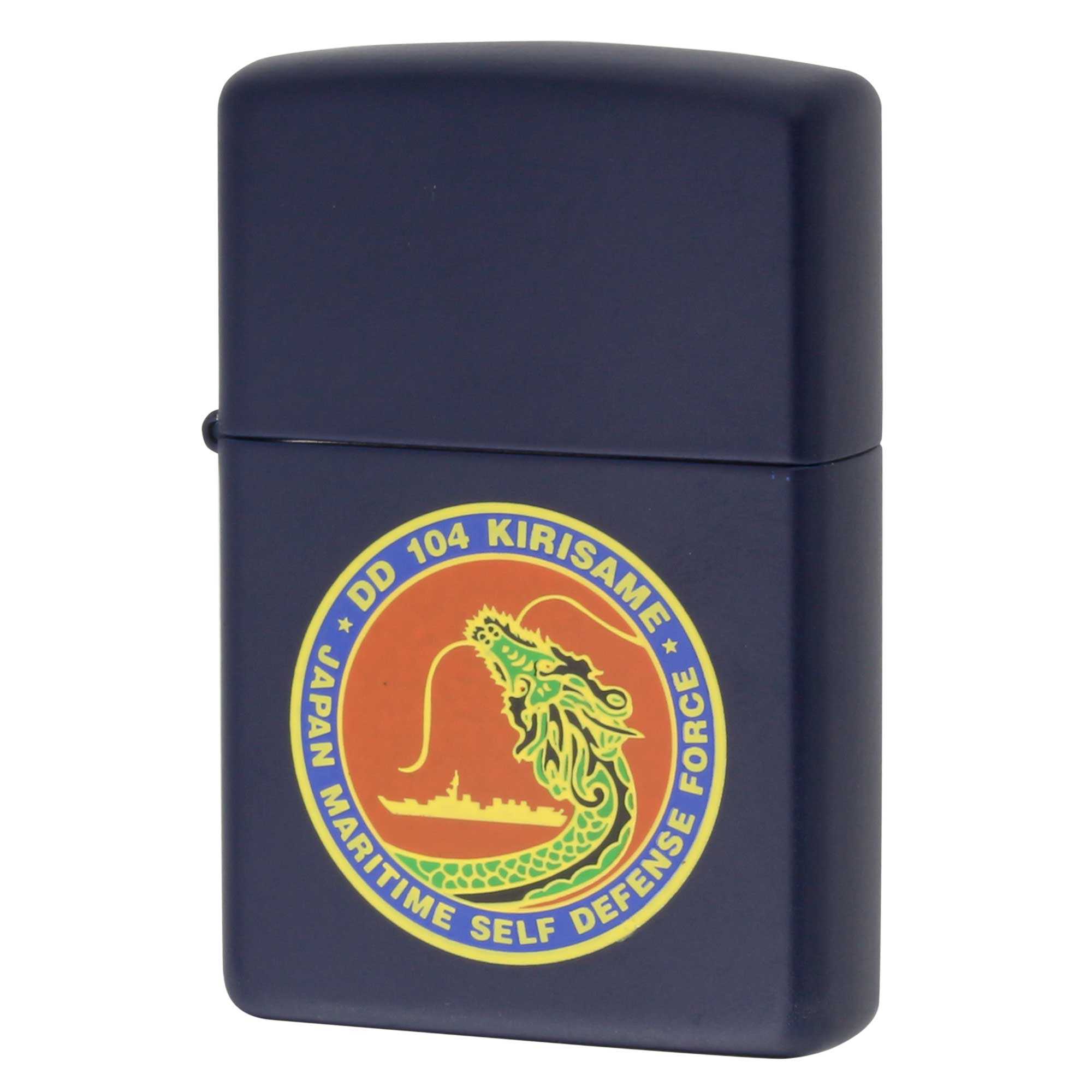 絶版/ヴィンテージ Zippo ジッポー 中古 1999年製造 海上自衛隊 護衛艦 きりさめ DD 104  [S]ほぼ新品同様