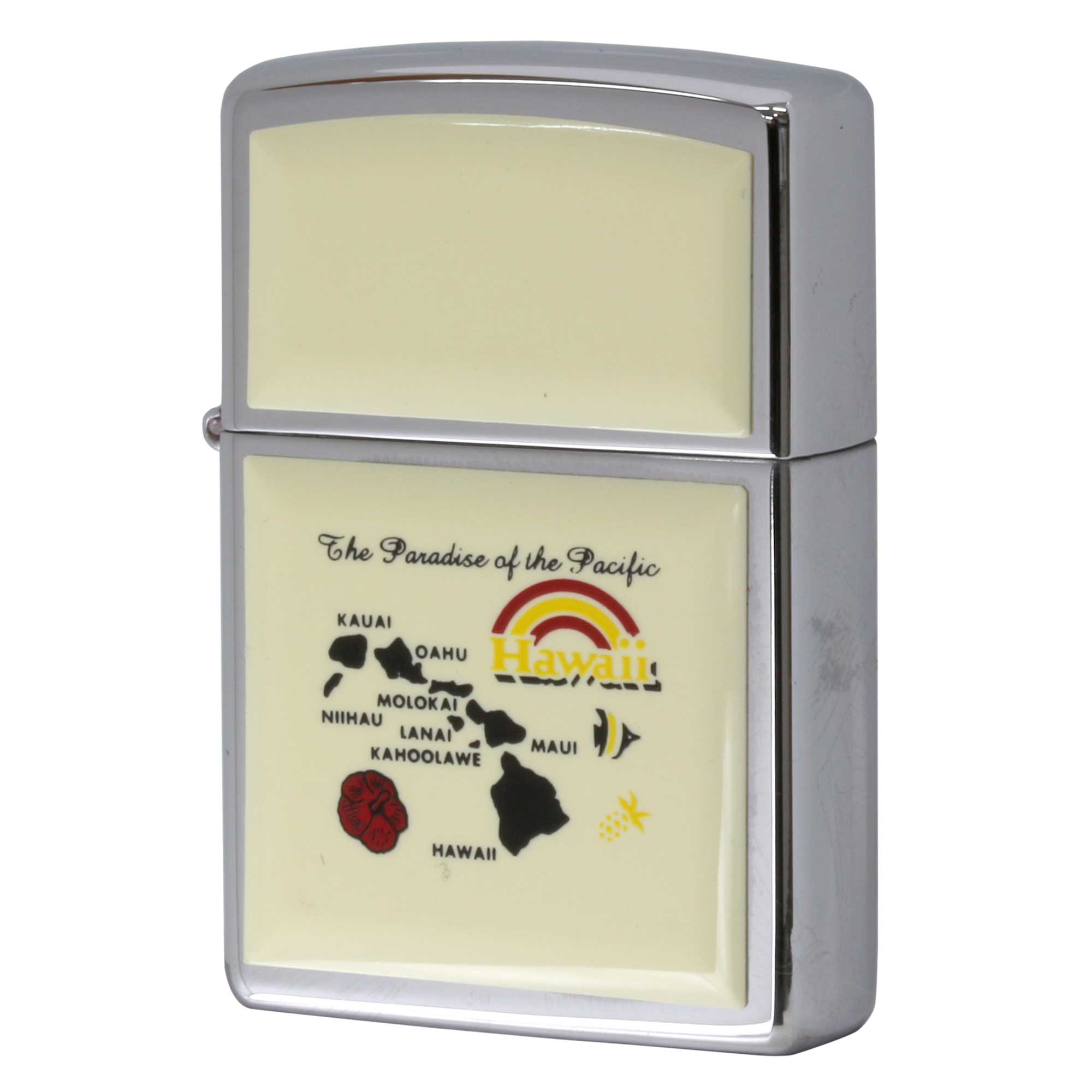 絶版/ヴィンテージ Zippo ジッポー 中古 1997年製造 スクリムショー Hawaii ハワイ  [S]ほぼ新品同様