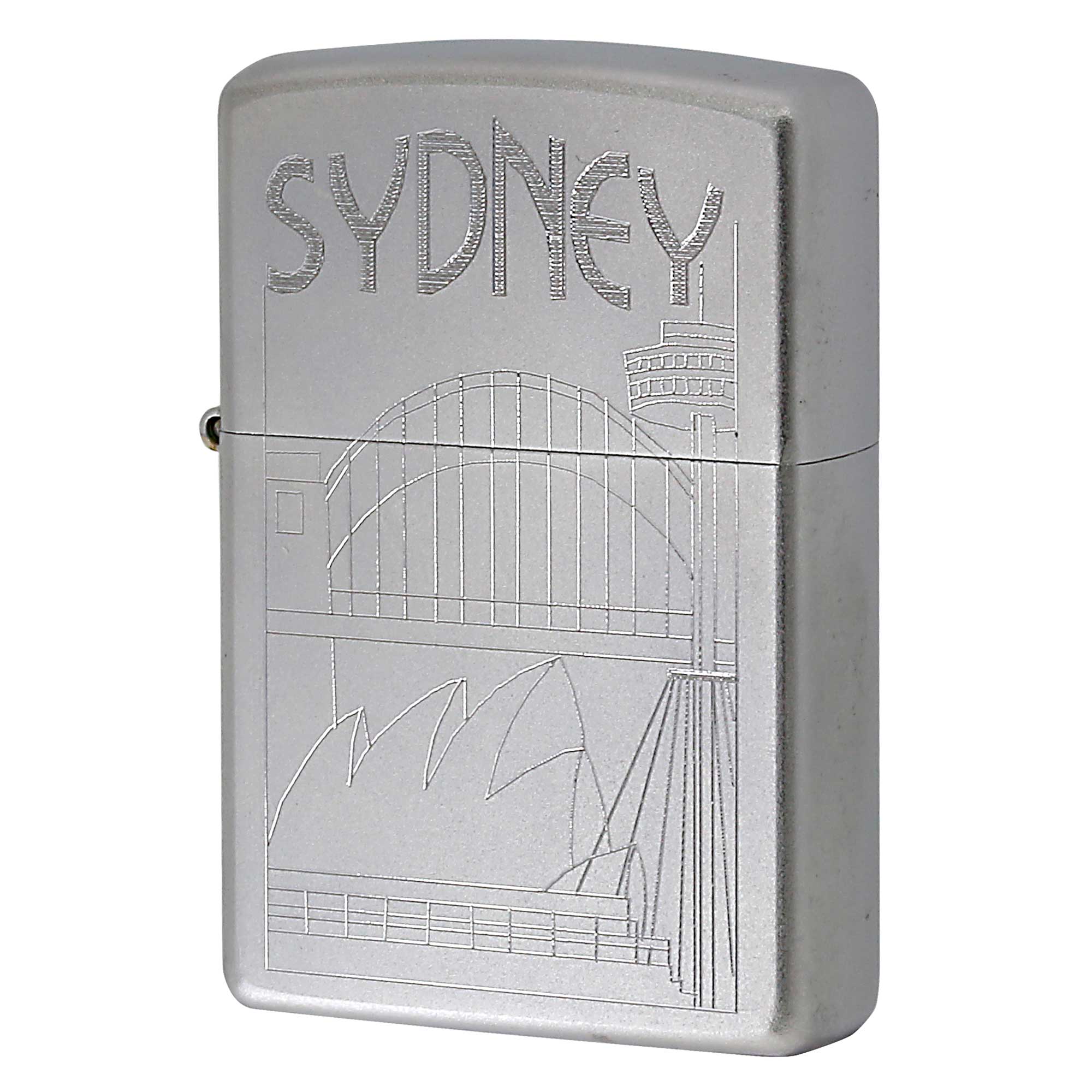絶版/ヴィンテージ Zippo ジッポー 中古 2001年製造 SYDNEY シドニー  [N]未使用・新品