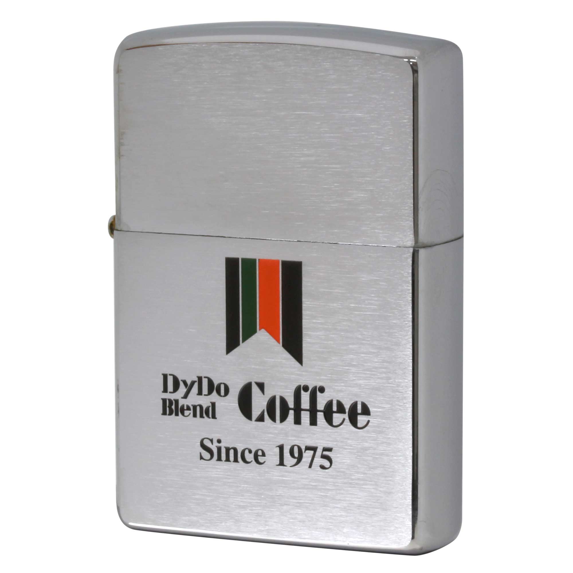 絶版/ヴィンテージ Zippo ジッポー 中古 2005年製造 DyDo Blend Coffee  [S]ほぼ新品同様