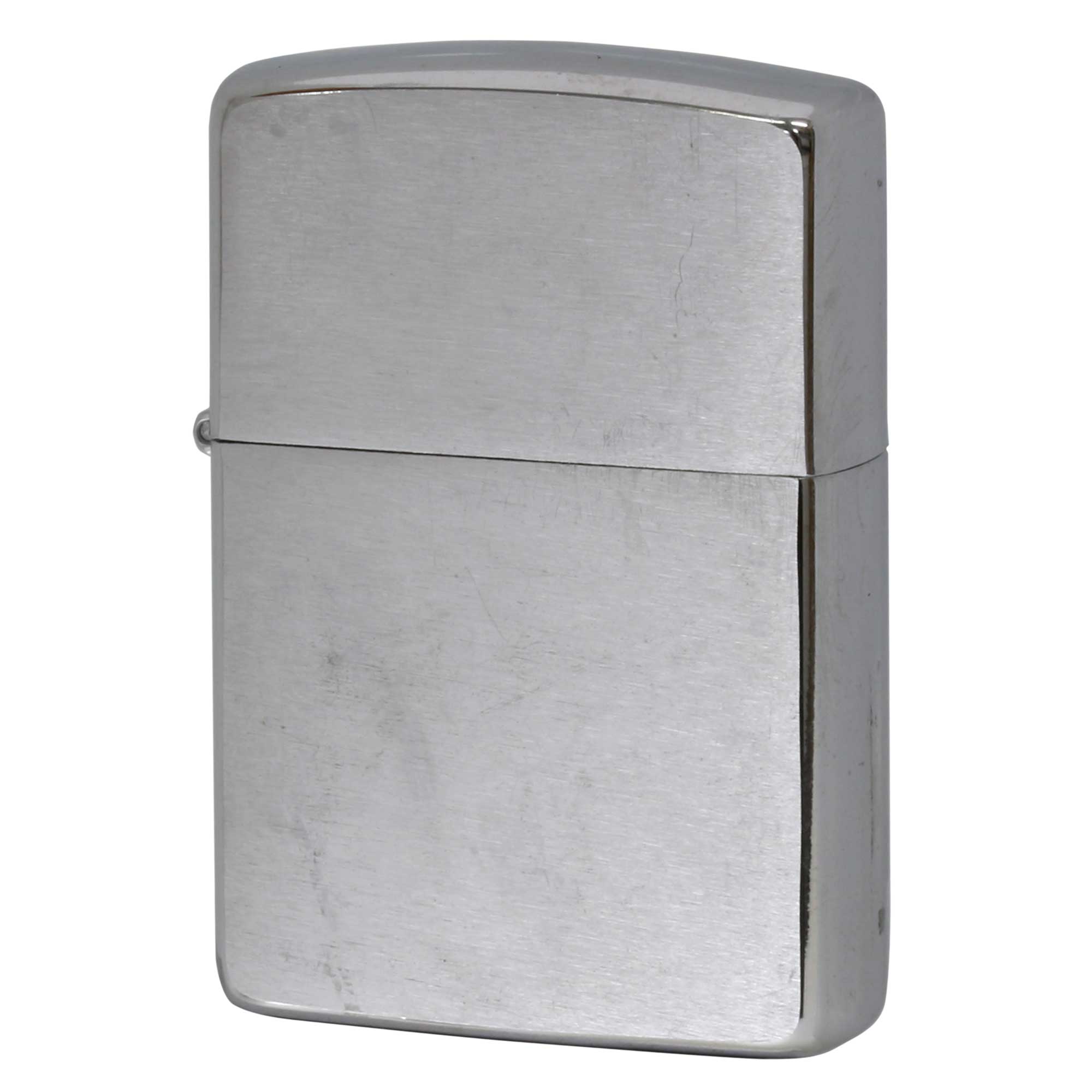 絶版/ヴィンテージ Zippo ジッポー 中古 1995年製造 No200 ブラッシュドクローム  [B]使用感ありやや傷汚れあり
