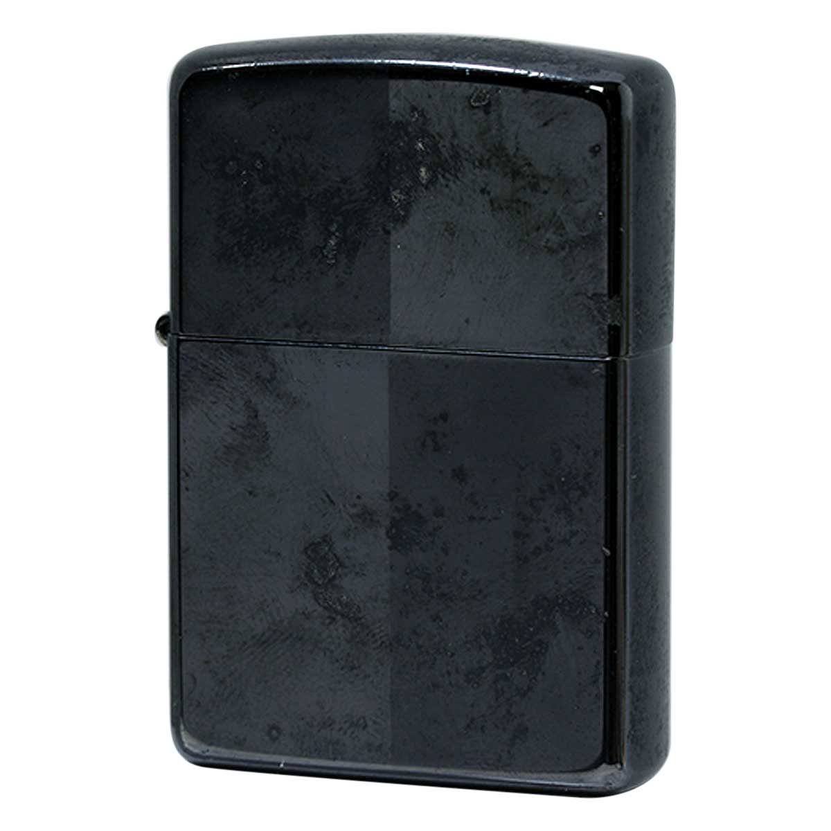 絶版/ヴィンテージ Zippo ジッポー 中古 2013年製造 BK SV チェック柄  [C]使用感あり傷汚れあり