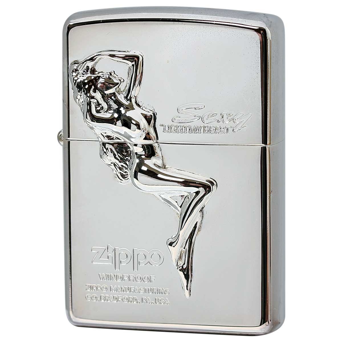 絶版/ヴィンテージ Zippo ジッポー 中古 2007年製造 Sexy Light My Heart  [N]未使用・新品