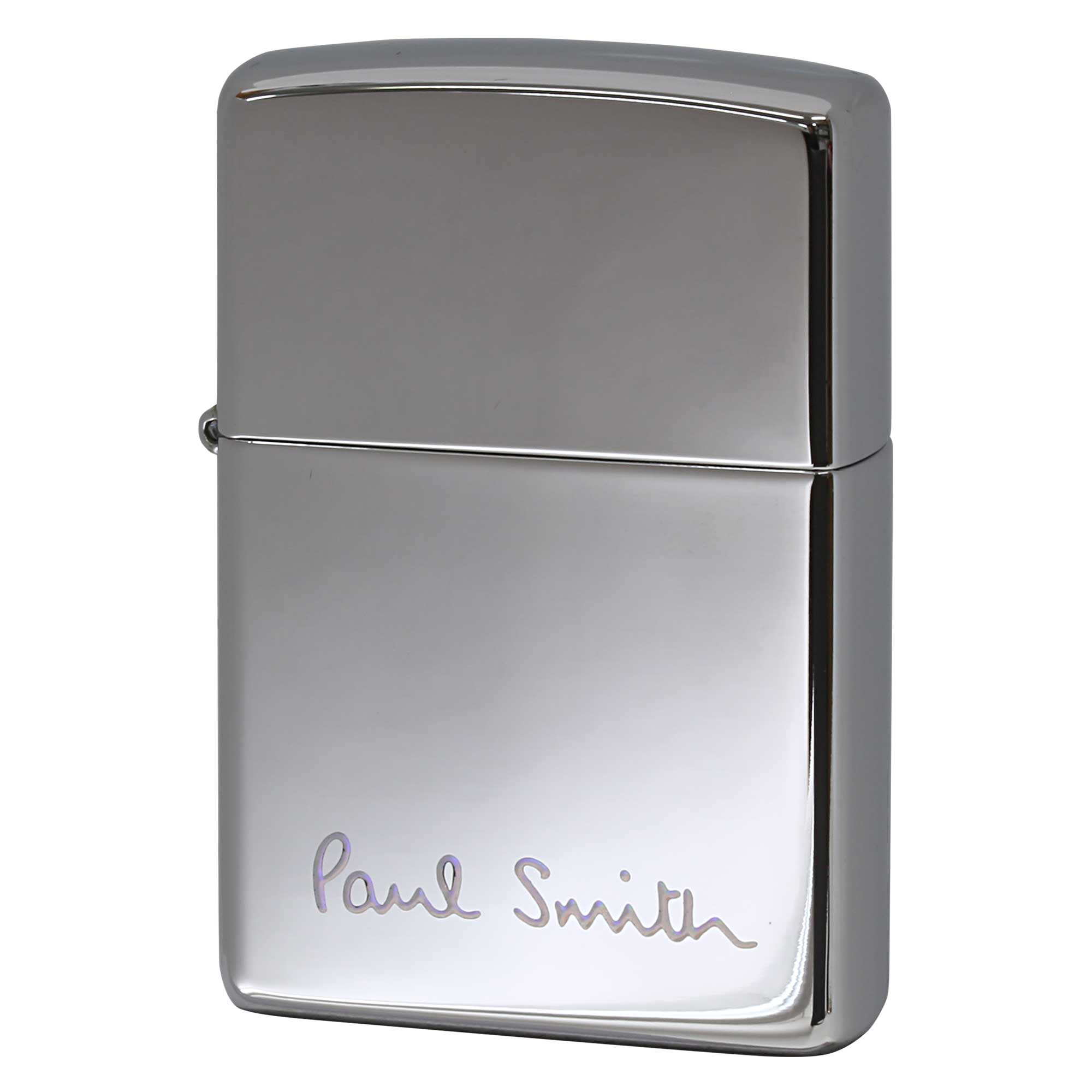 絶版/ヴィンテージ Zippo ジッポー 中古 2001年製造 ZIPPO Paul Smith LOGO ホログラム  [S]ほぼ新品同様