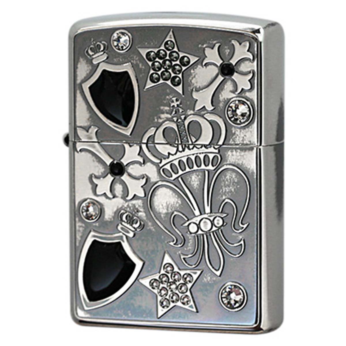 Zippo ジッポー クロス 十字架 Cross ユリ Yuri エレガントロック Elegant Rock EGR-A メール便可