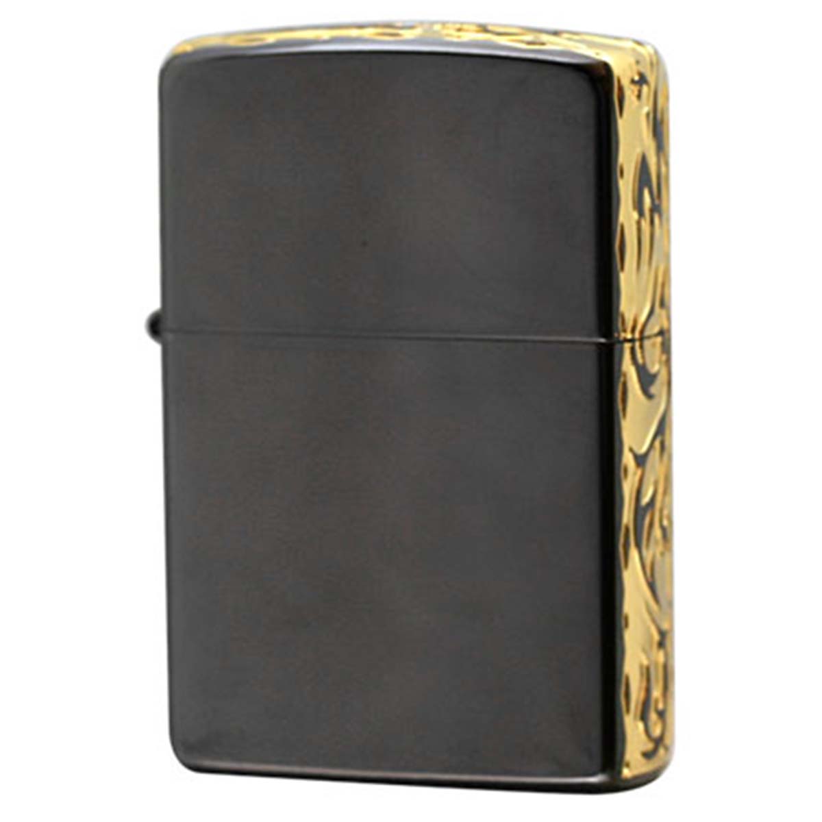 Zippo ジッポー サイド アラベスク 唐草 ブラックニッケル 金サシ Side Line Up SLU-B