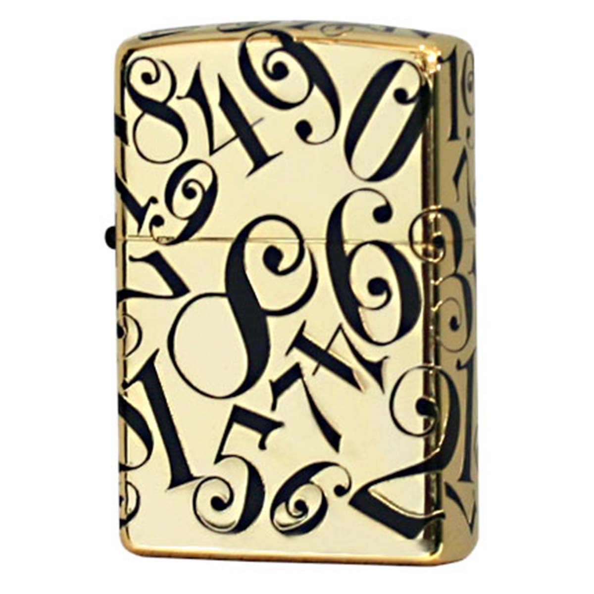 Zippo ジッポー ダイヤル 数字 ランダム イオンマットBK 金サシ FANTASY DIAL FDIAL-A
