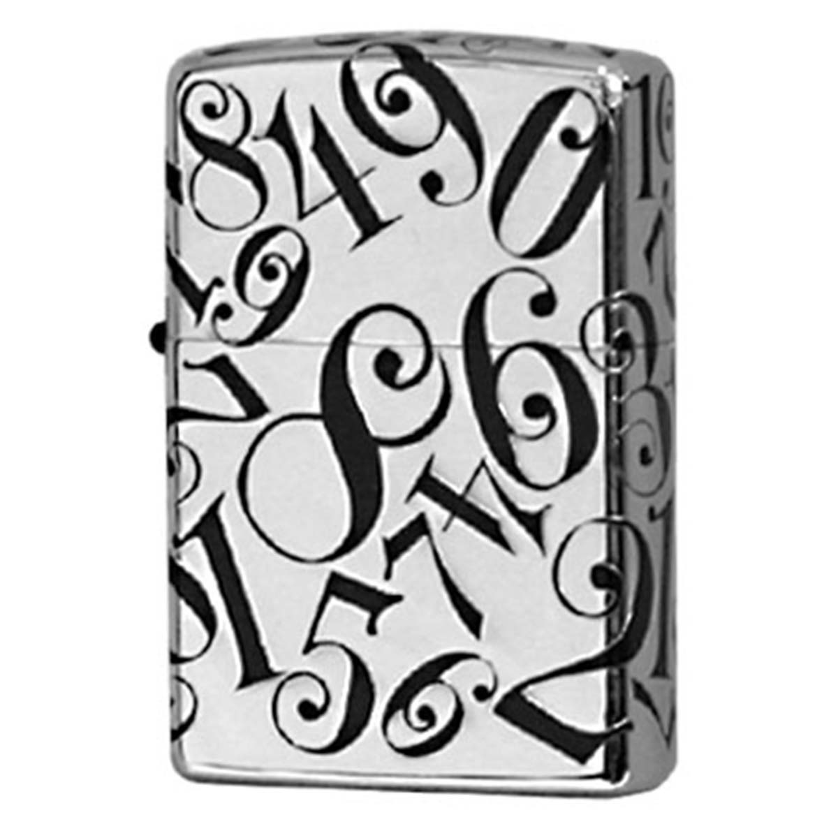 Zippo ジッポー ダイヤル 数字 ランダム イオンマットBK 銀サシ FANTASY DIAL FDIAL-B