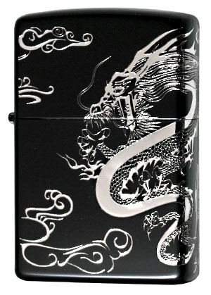 Zippo ジッポー 和柄シリーズ 2DRG-B メール便可