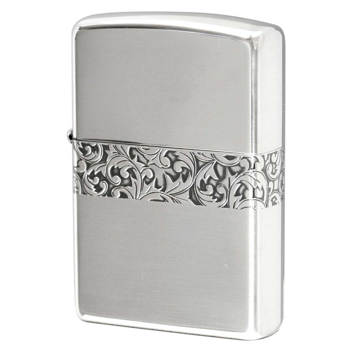 Zippo ジッポー アラベスク 唐草 ライン 銀イブシ Classic Arabesque CLA-F メール便可