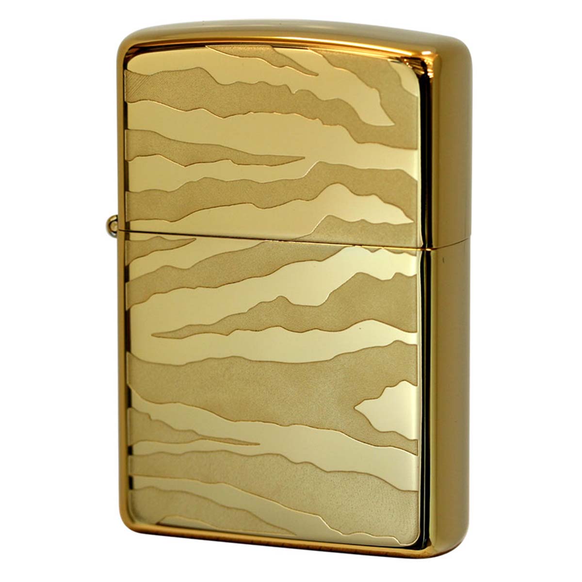 Zippo ジッポー ゼブラ アニマル柄 ゴールド チタンコーティング Titanium Coating Series Ti-G-Z（C） メール便可