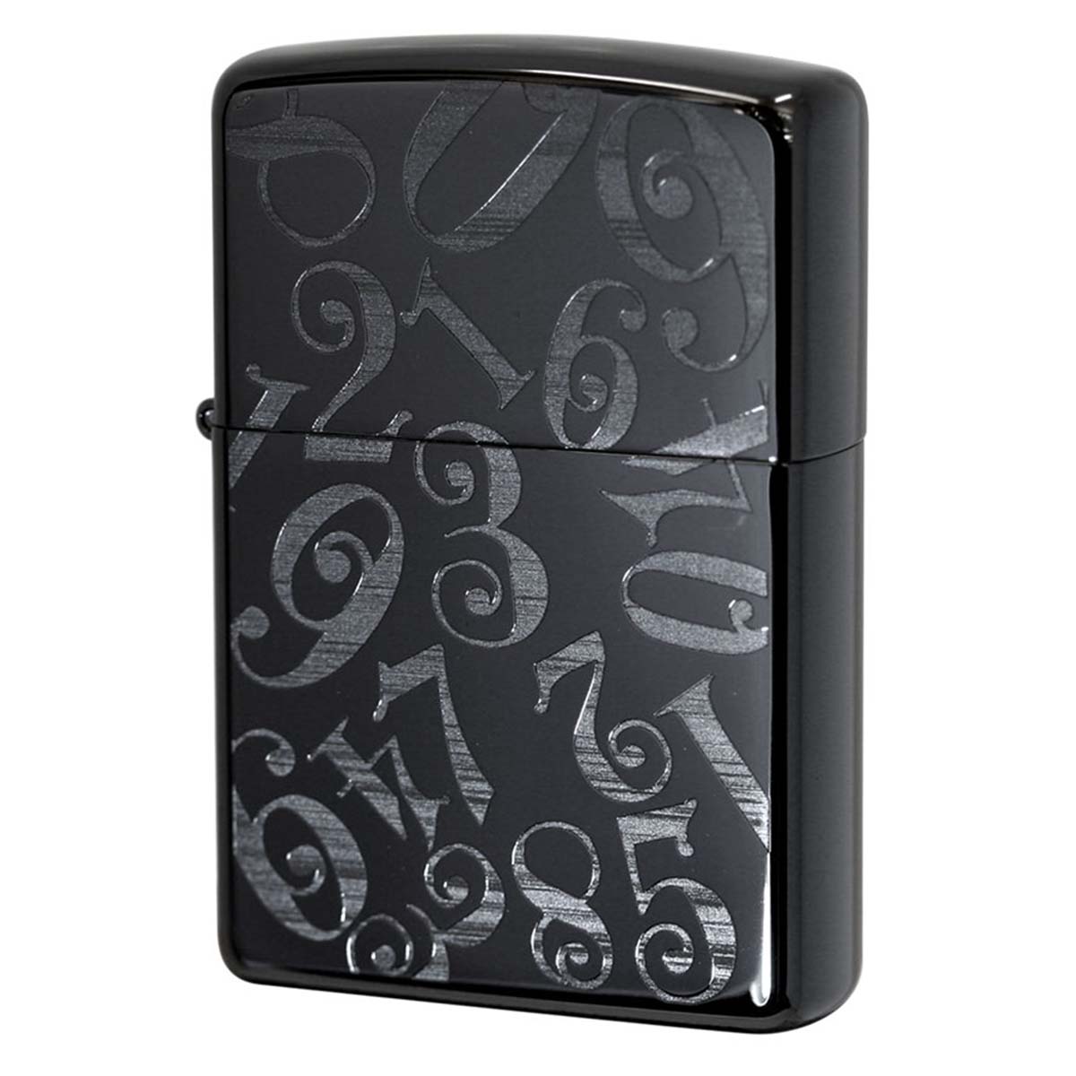 Zippo ジッポー ダイヤル 数字 ナンバー ブラック チタンコーティング Titanium Coating Series Ti-BK-N（D） メール便可