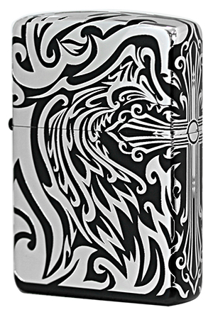 Zippo ジッポー Tribal Cross V トライバルクロス5面SV