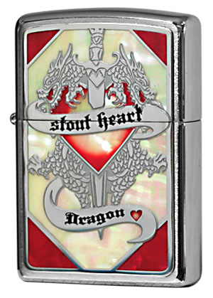 Zippo ジッポー Shell Dragon SHD-RD メール便可