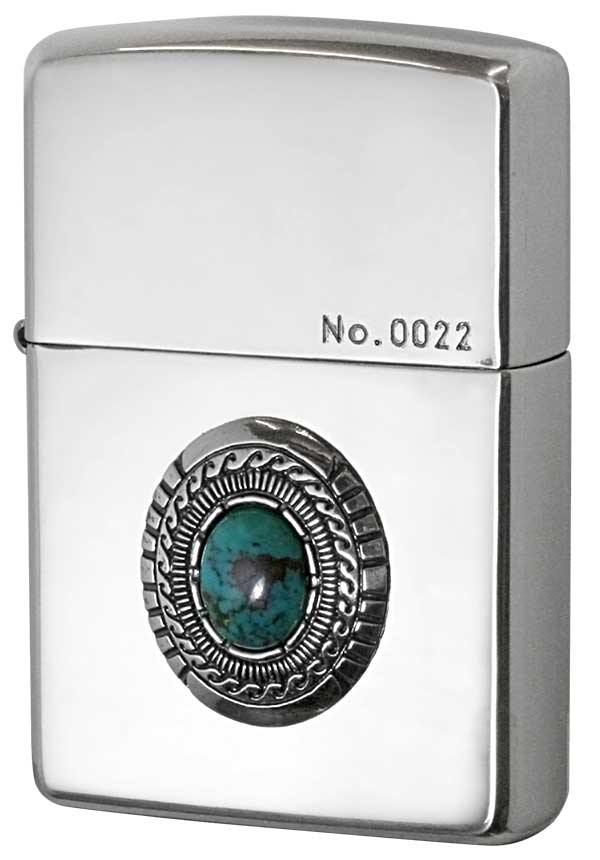 Zippo ジッポー Turquoise Metal ターコイズメタル SVイブシ メール便可