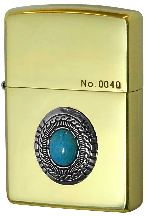 Zippo ジッポー Turquoise Metal ターコイズメタル BSイブシ メール便可