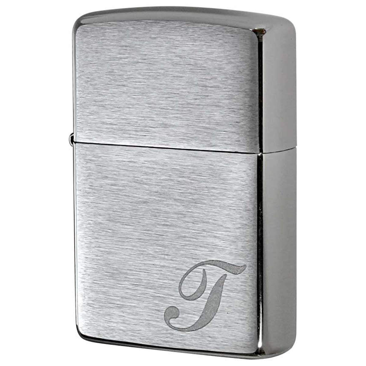 Zippo ジッポー イニシャル アルファベット レーザー US加工 T メール便可