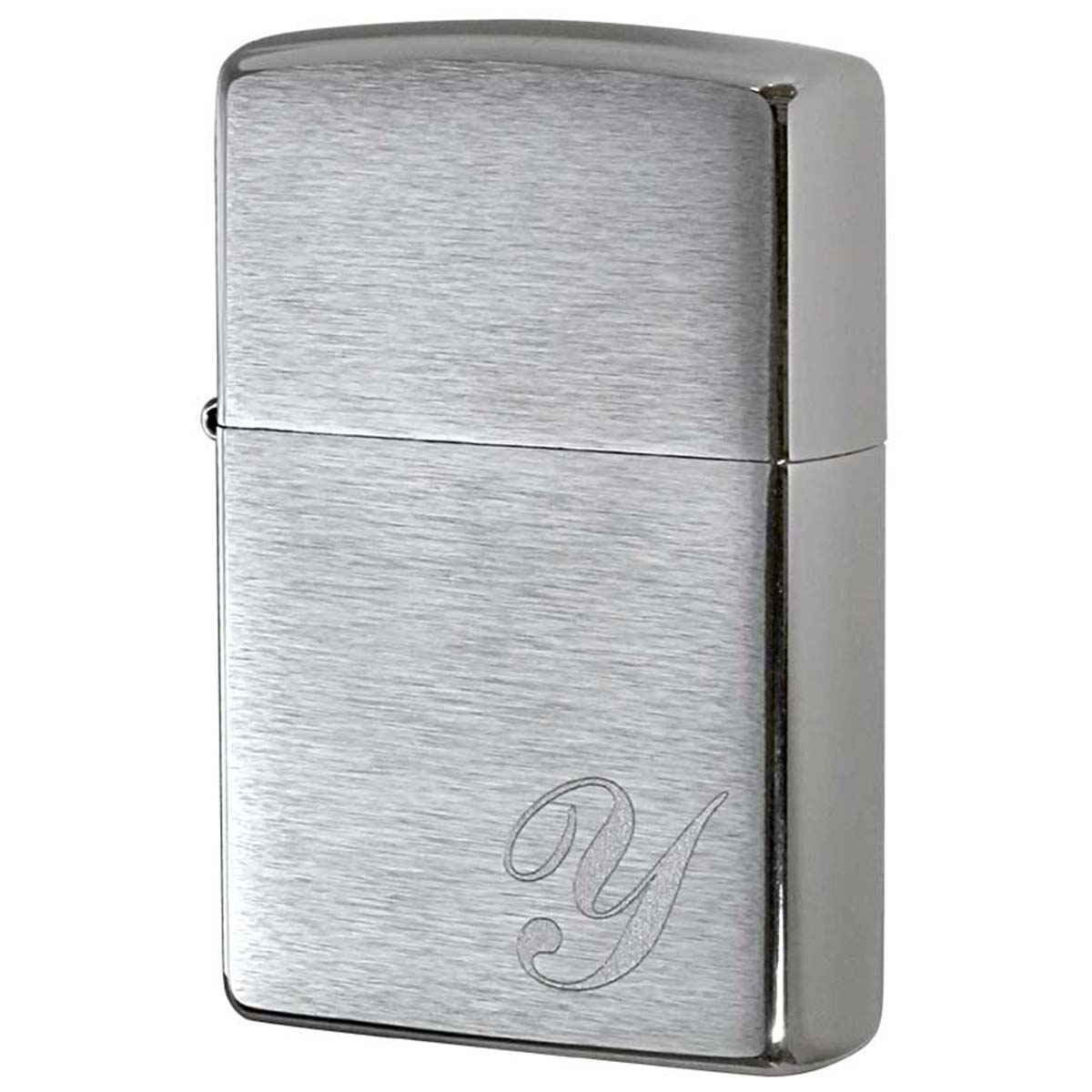 Zippo ジッポー イニシャル アルファベット レーザー US加工 Y メール便可