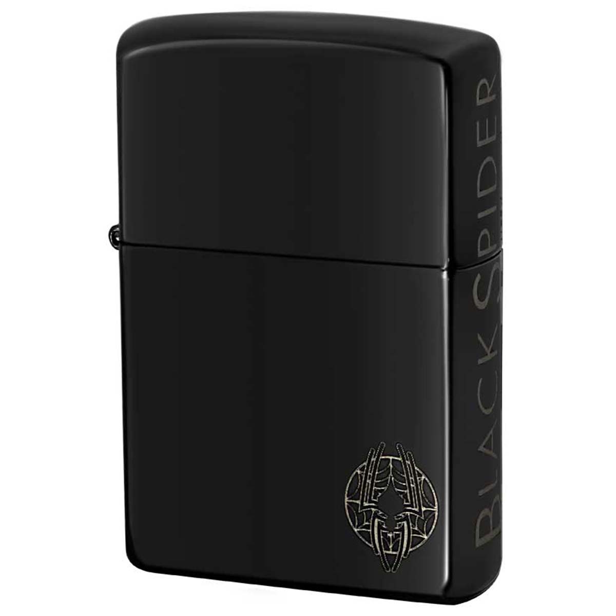 Zippo ジッポー タバコ銘柄 ブラックスパイダー エボニー BLACK SPIDER エボニー