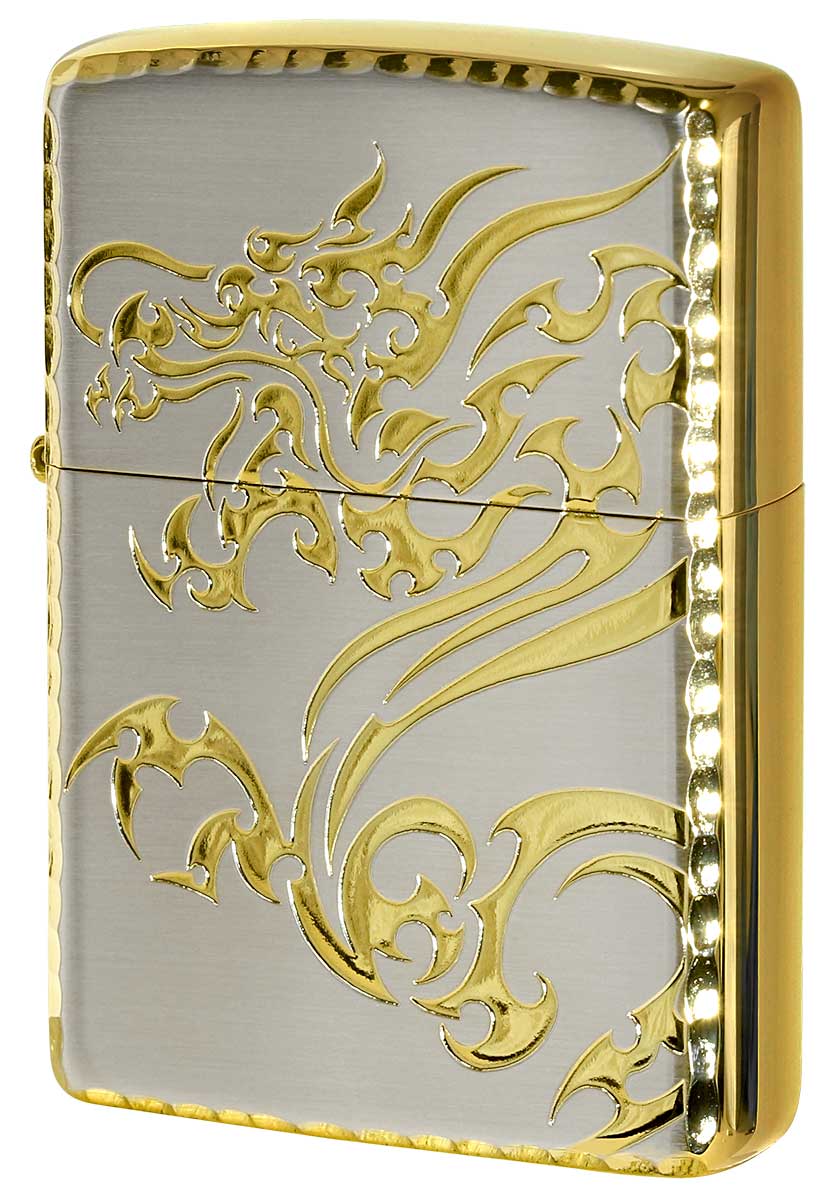 Zippo ジッポー Tribal Beast トライバルビースト Dragon リュウ メール便可