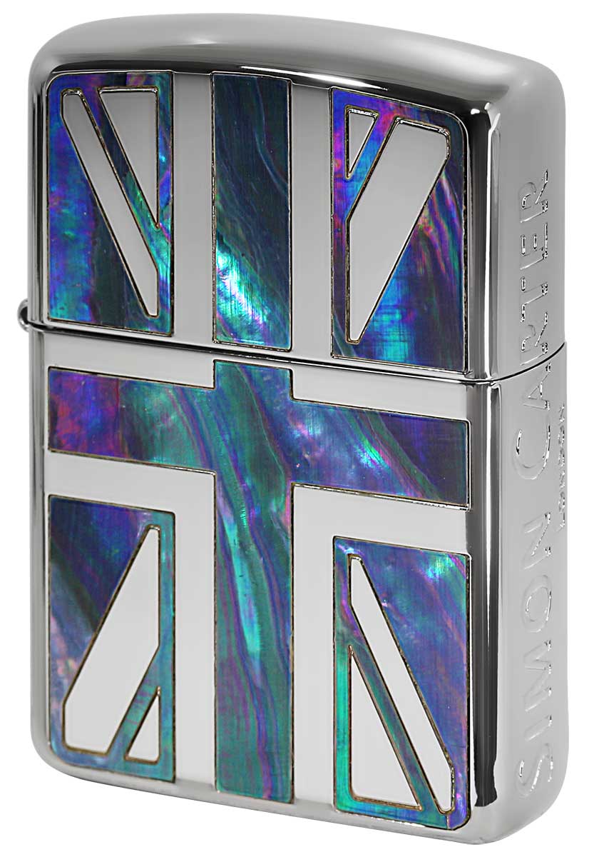 Zippo ジッポー ARMOR アーマー SIMON CARTER サイモン・カーター Union Jack Shell　ユニオンジャックシェル SCP-SNI