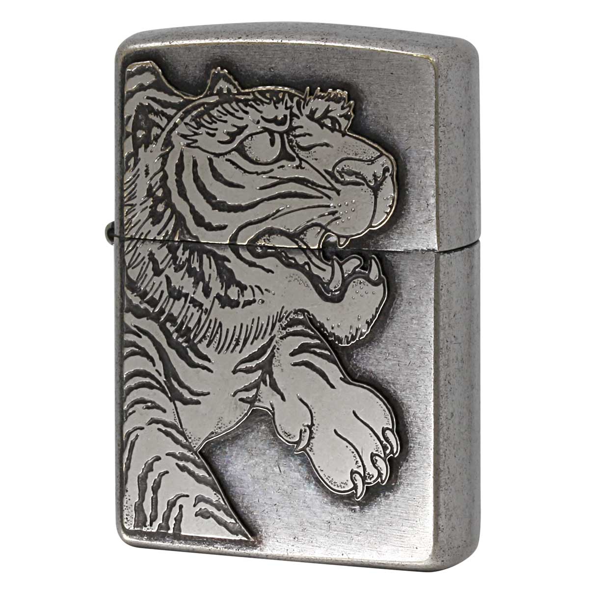Zippo ジッポー 龍虎 タイガー ドラゴン メタルプレート貼り Metal Plate 虎NIB