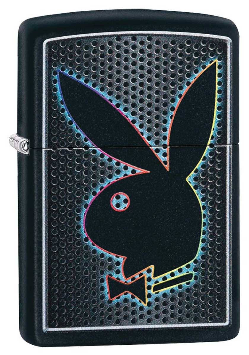 Zippo ジッポー Playboy Bunny Black Matte 49155 メール便可