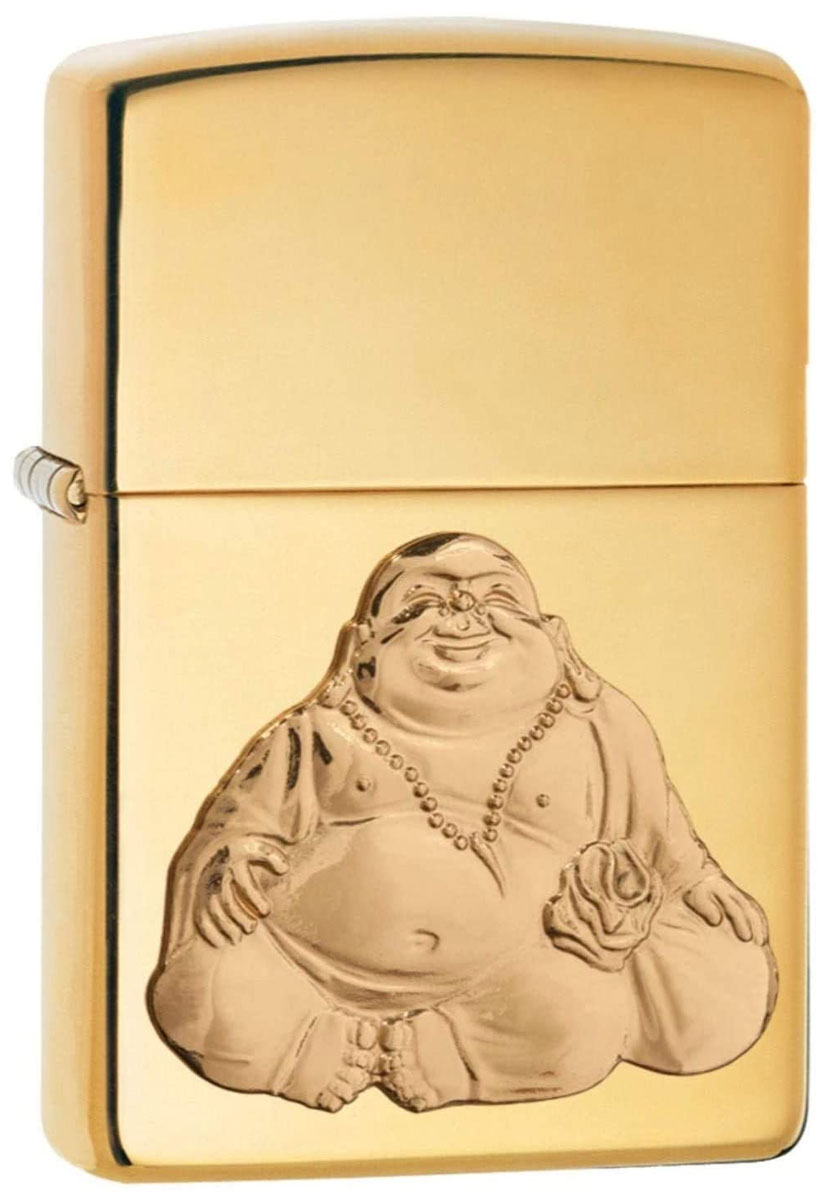 Zippo ジッポー Laughing Buddha 29626 メール便可