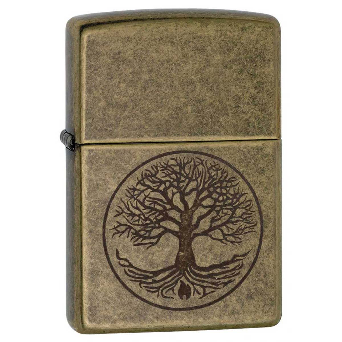 Zippo ジッポー 聖書 生命の樹 Tree of Life Antique Brass アンティークブラス 29149 メール便可