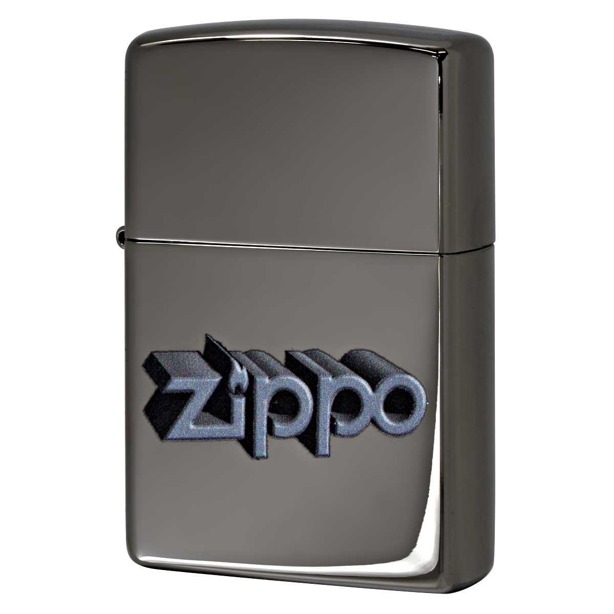 Zippo ジッポー ジッポ ロゴ 3D 立体 Zippo Design ブラックアイス 49417 メール便可