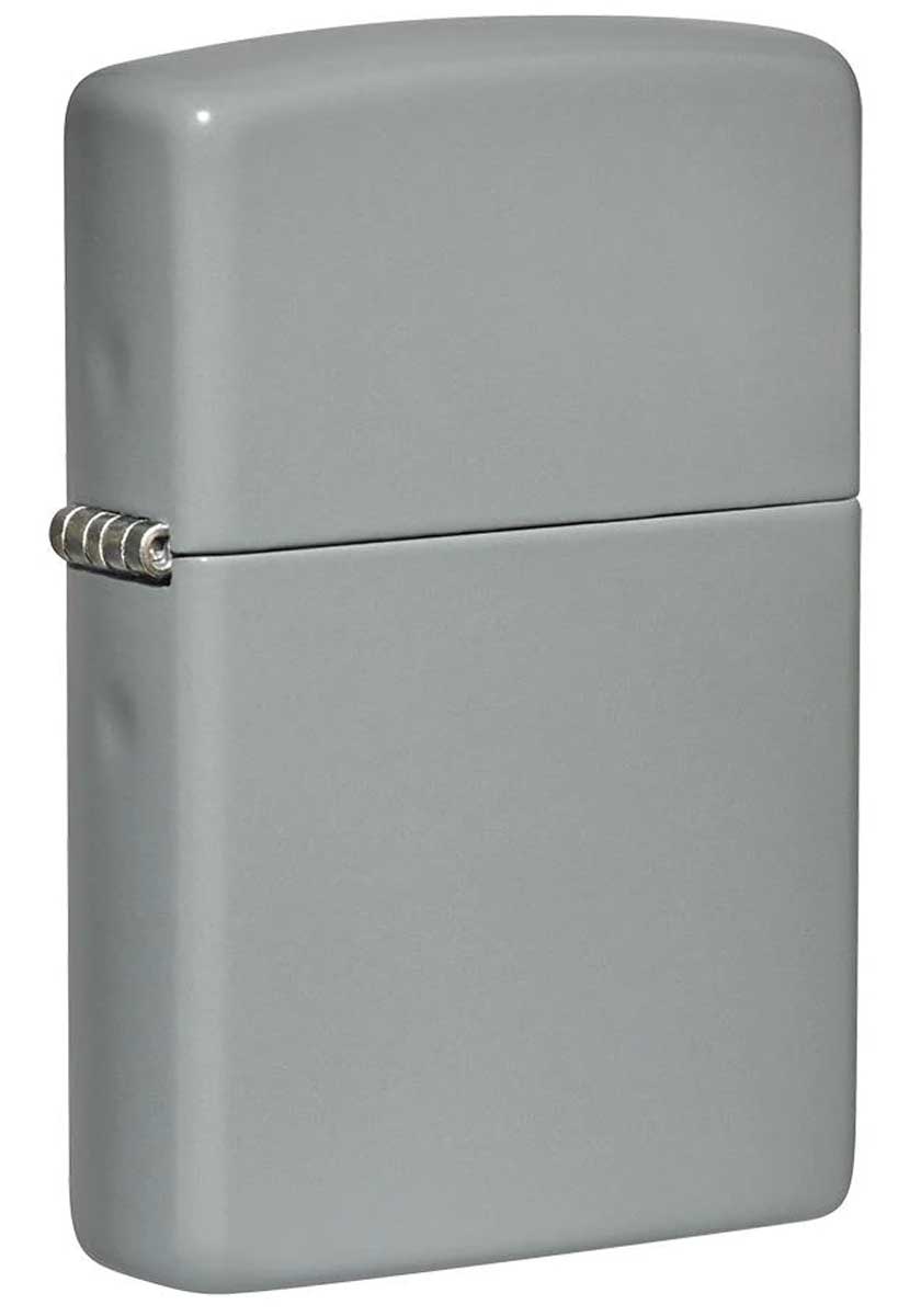 Zippo ジッポー Flat Grey Matte 49452 メール便可