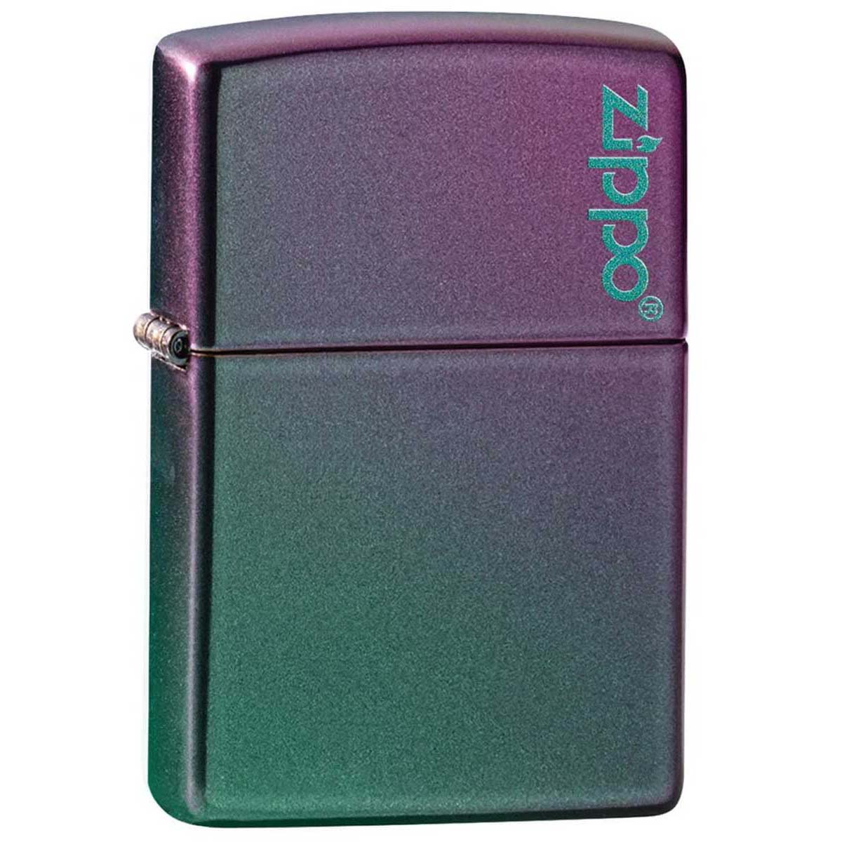 Zippo ジッポー Iridescent Zippo Logo 49146ZL メール便可