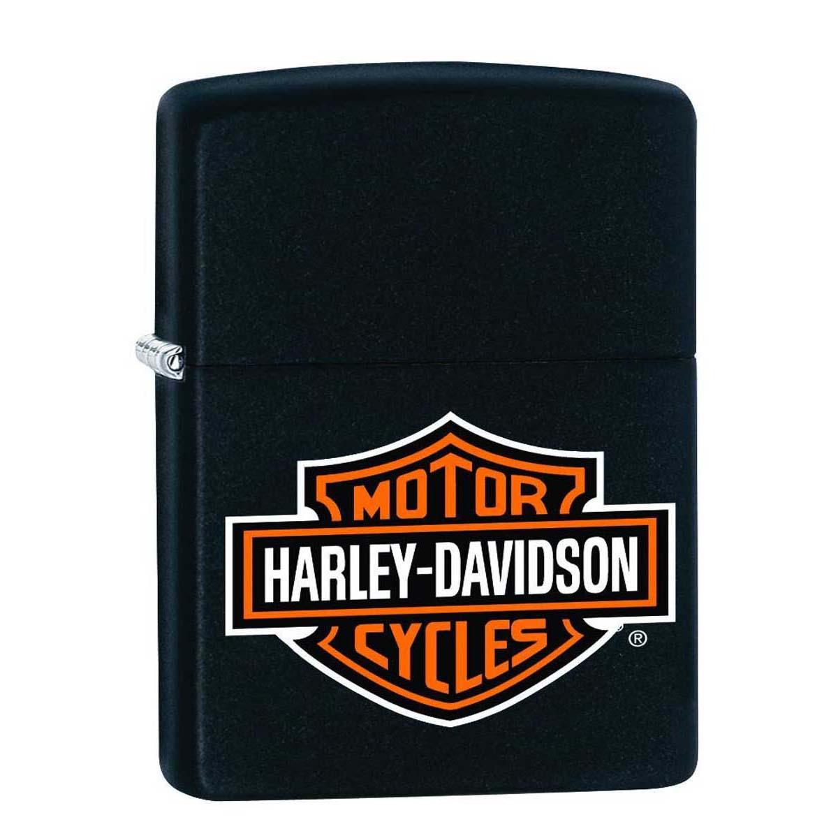 Zippo ジッポー ハーレーダビッドソン ロゴ アメリカモデル バイク 二輪 モーターサイクル  Harley Davidson ブラックマット 218HD.H252 メール便可