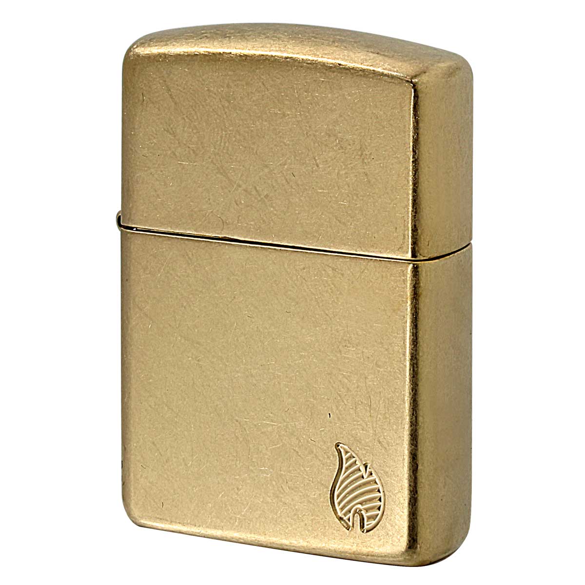 Zippo ジッポー アーマー 炎 アイコンフレーム ARMOR Flame タンブル ブラス 46398