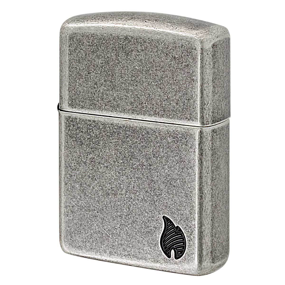 Zippo ジッポー アーマー 炎 アイコンフレーム ARMOR Flame アンティークシルバー 46399