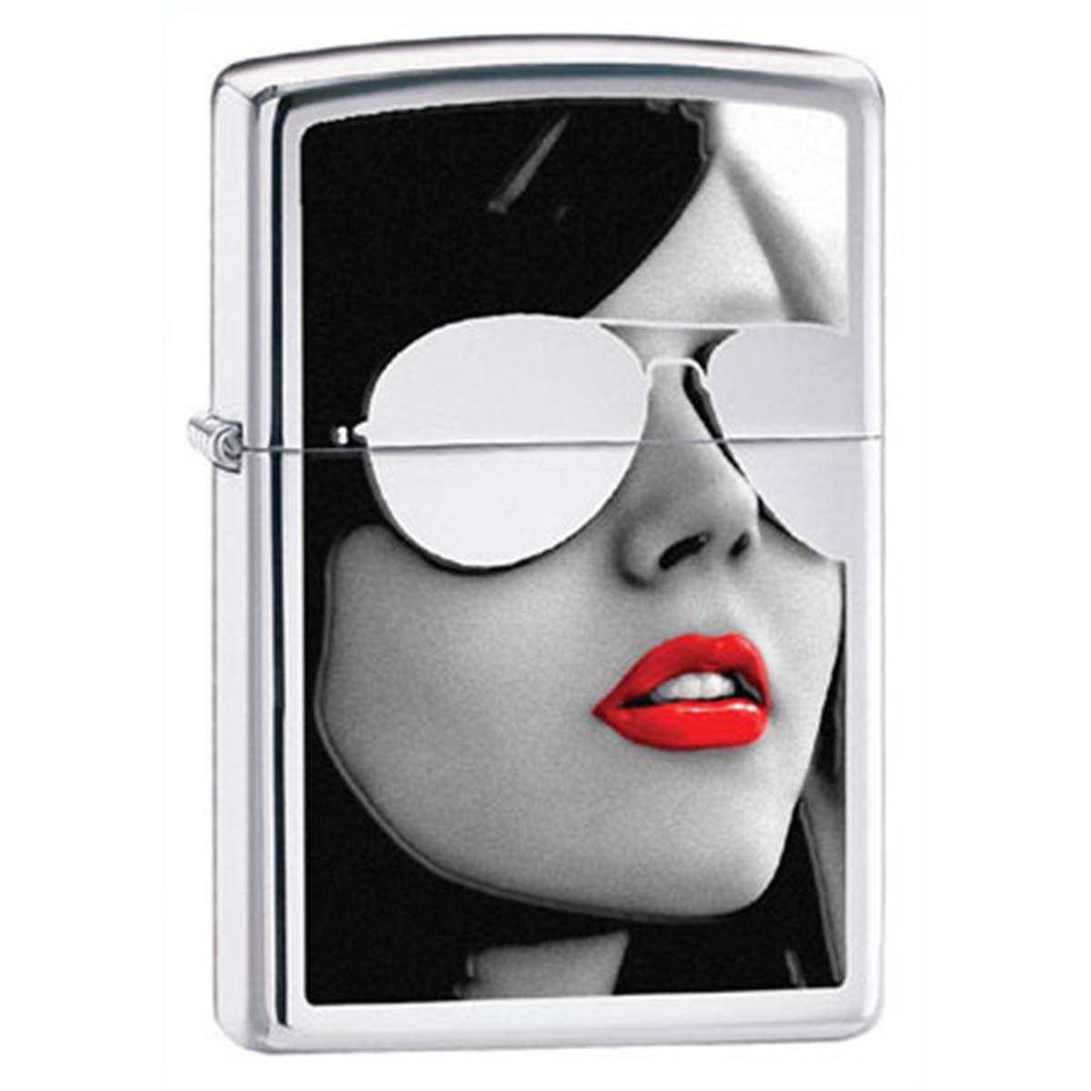 Zippo ジッポー 女性 レディ サングラス リップ BSSUNGLASSES クロムメッキ 28274 メール便可