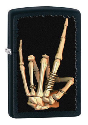 Zippo ジッポー HEAVY METAL SALUTE 28438 メール便可