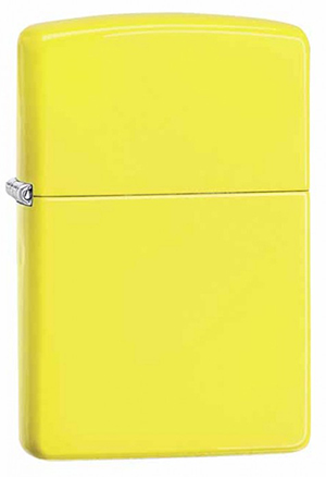 Zippo ジッポー Neon Yellow 28887 メール便可