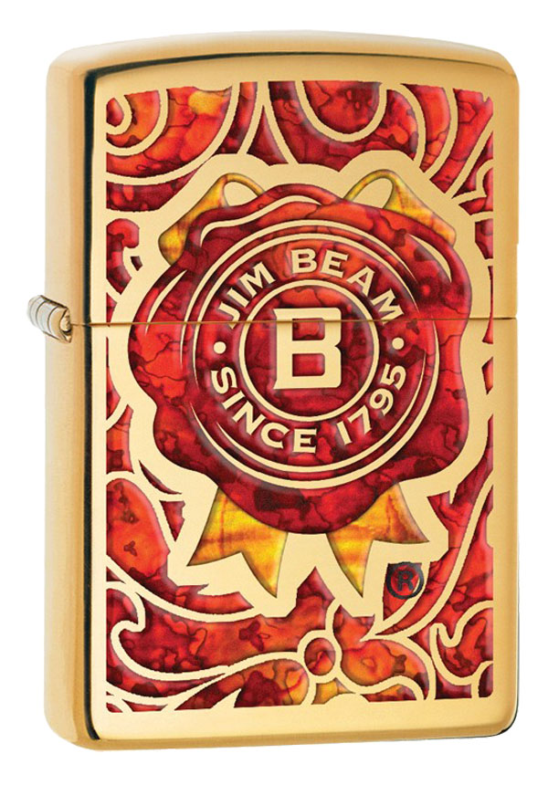 Zippo ジッポー JIM BEAM ジムビーム 29319 メール便可 メール便可