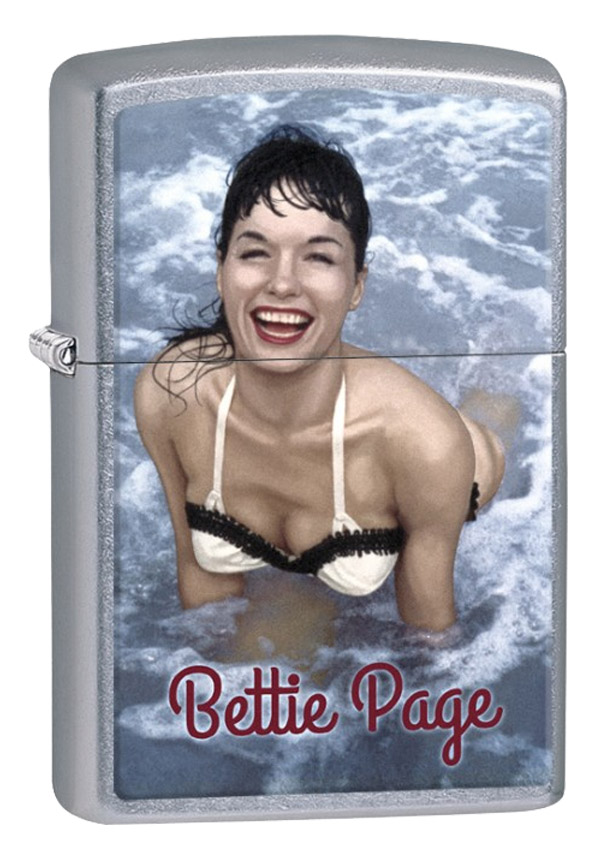 Zippo ジッポー Bettie Page in the Water ベティ・ペイジ 29440 メール便可