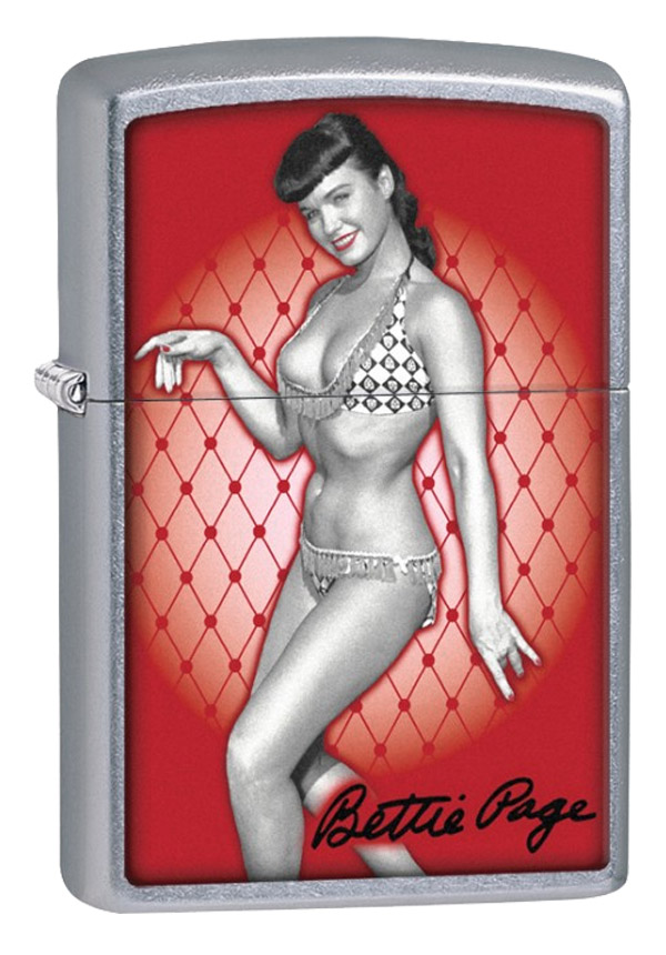 Zippo ジッポー Bettie Page Posing ベティ・ペイジ 29441 メール便可