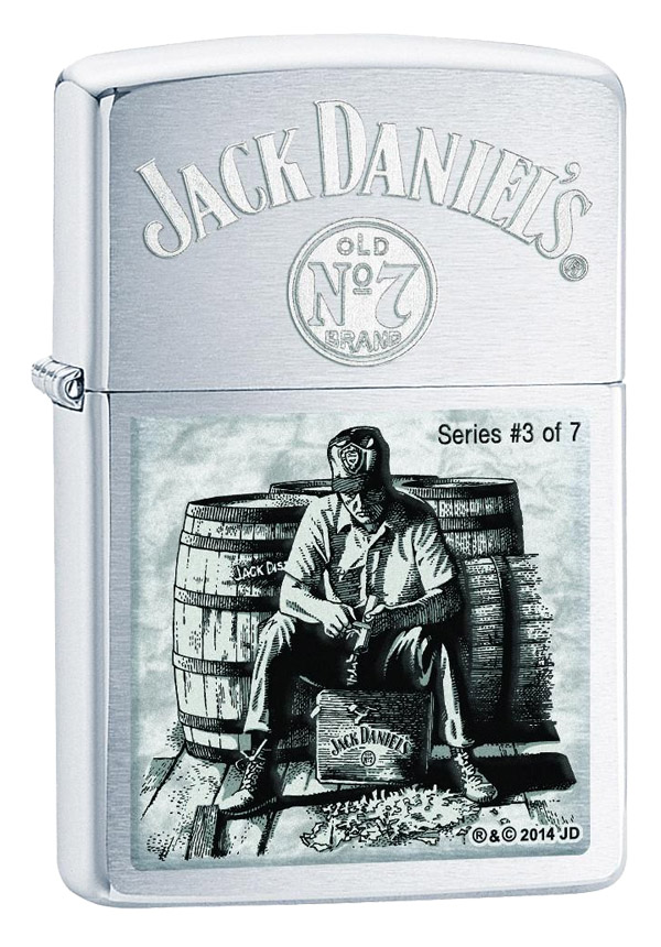 Zippo ジッポー 限定4,777個生産 Jack Daniel's Lynchburg series No.3 The Whittlimg Man 28755 メール便可