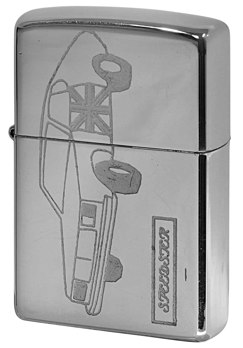 Zippo ジッポー 中古・Paul Smith ポール・スミス 箱なし 保証書なし 傷あり 2000年製造  SPEED STER メール便可