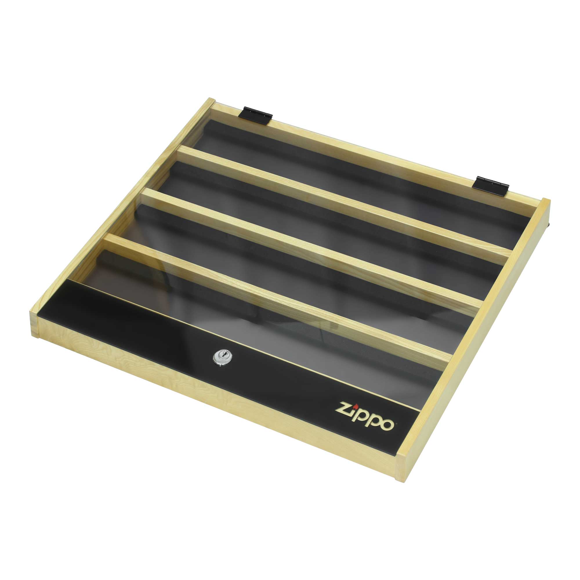 絶版/ヴィンテージ Zippo ジッポー 中古 製造年不明 コレクターケース 木製ケース C  [S]ほぼ新品同様