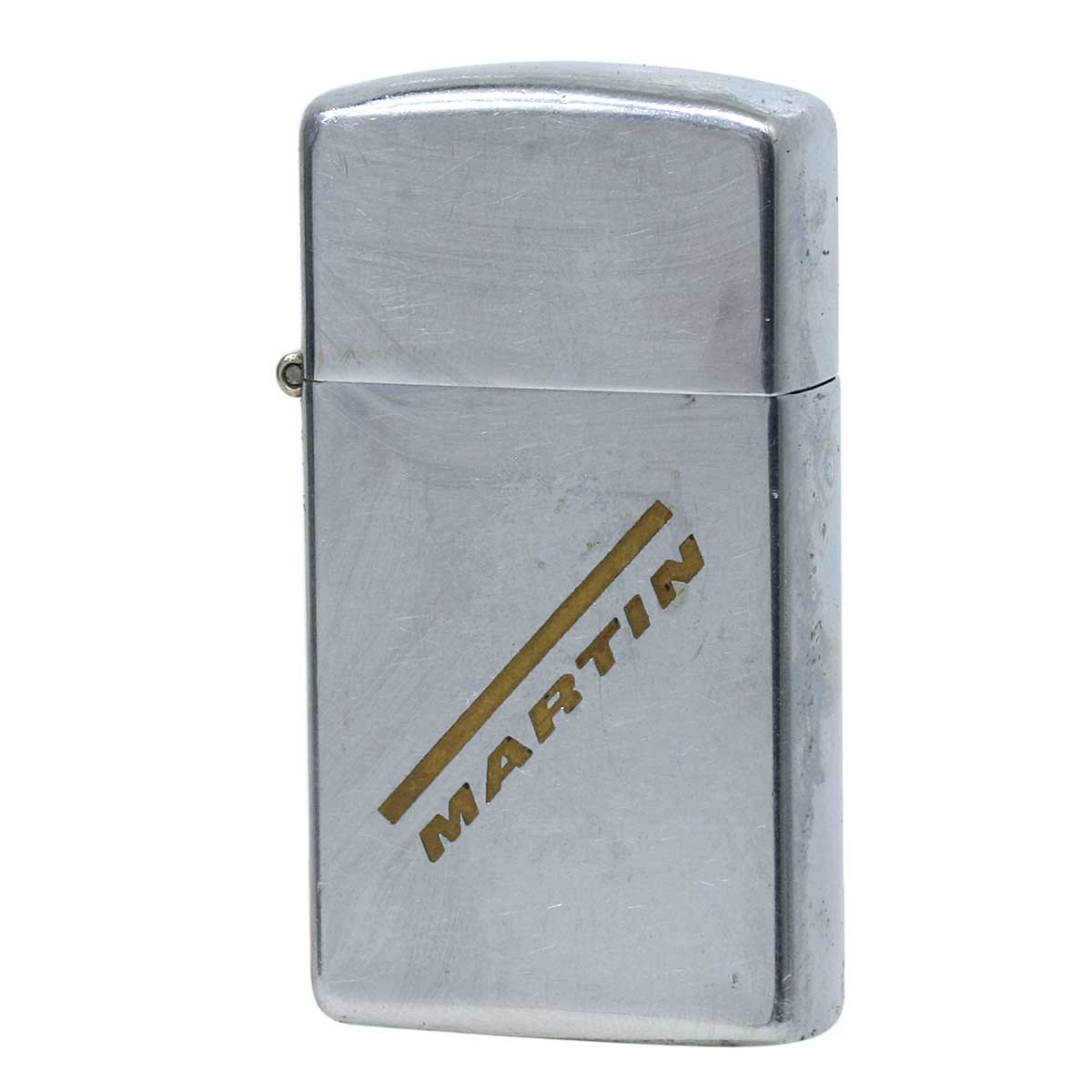 絶版/ヴィンテージ Zippo ジッポー 中古 1960年製造 SLIM MARTIN USAF SM-68 TITAN  [C]使用感あり傷汚れあり